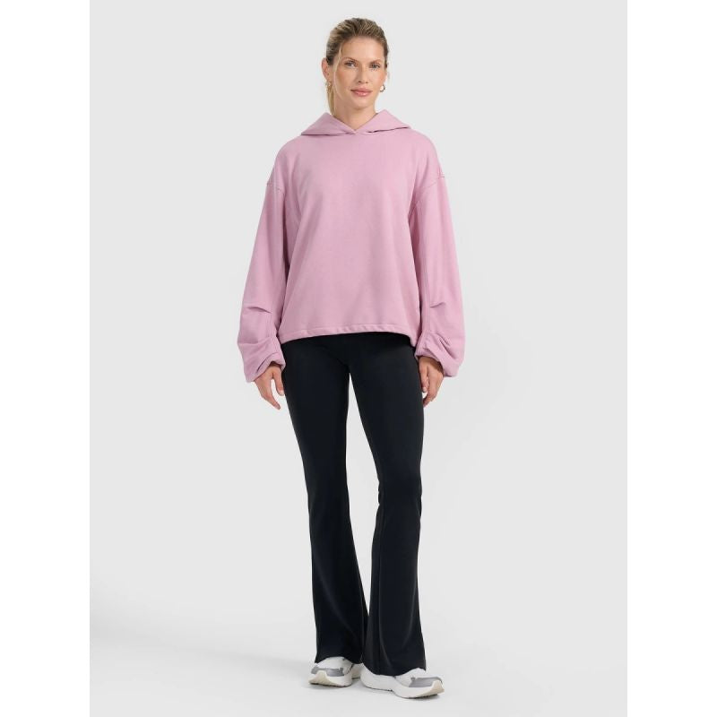 4f Women's sweatshirt with hood, open, 4FRAW25TSWSF2462-56S General