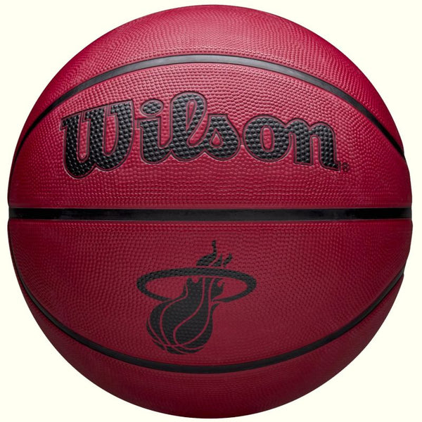 Wilson Nba Team Tribute Solid Miami Heat Ball Basketball Ball