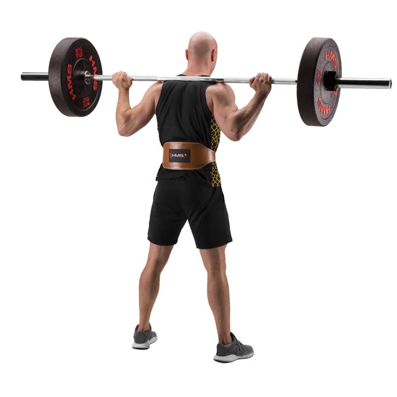 HMS Brown Size S Strength Exercise Belt barna öv 17-63-060