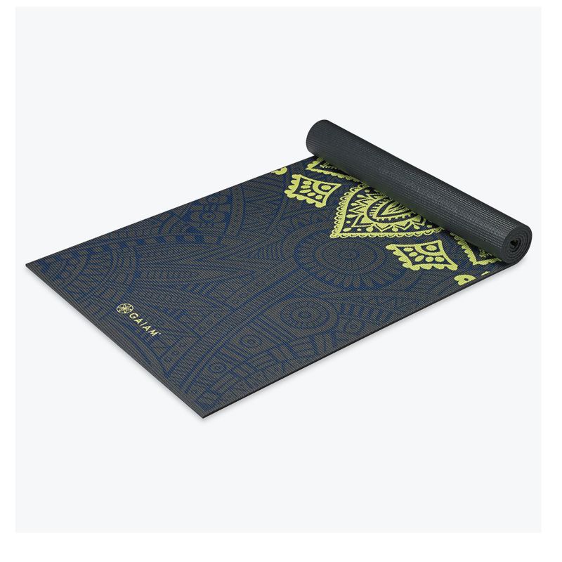 Yoga mat Gaiam &quot;SUNDIAL LAYERS&quot; 6mm 62432