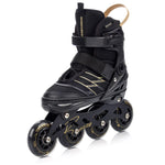 Meteor L 38-43 Buzzy Roller Skates Black/Gold