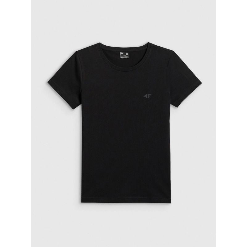 4F Women's slim plain T-shirt póló
