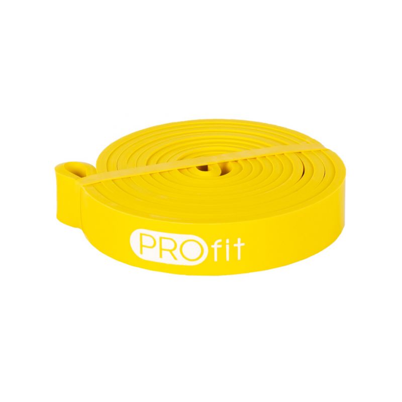 PROfit POWER BAND YELLOW 208x0.45x2.2 cm /SL2607 Edzőfelszerelés