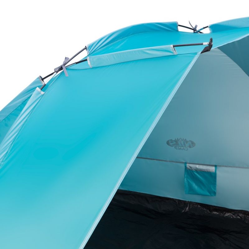 NILS CAMP NC8030 beach tent turquoise 260x120x120 cm türkiz hátizsák