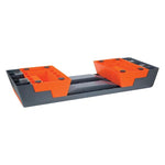 HMS Premium AS007 BLACK/ORANGE aerobics step fekete póló 17-44-023