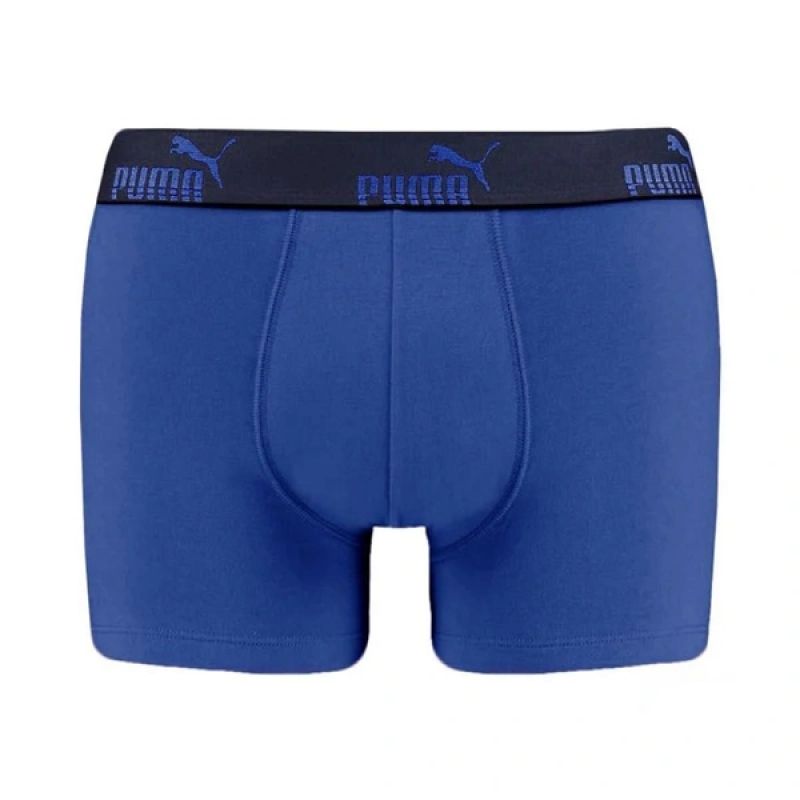 Puma Men's Boxershorts 3PAK Boxer Briefs Blue Navy kék fehérnemű 701210954001