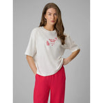 4F Women's regular printed T-shirt póló 4FRSS26TTSHF3704-11S