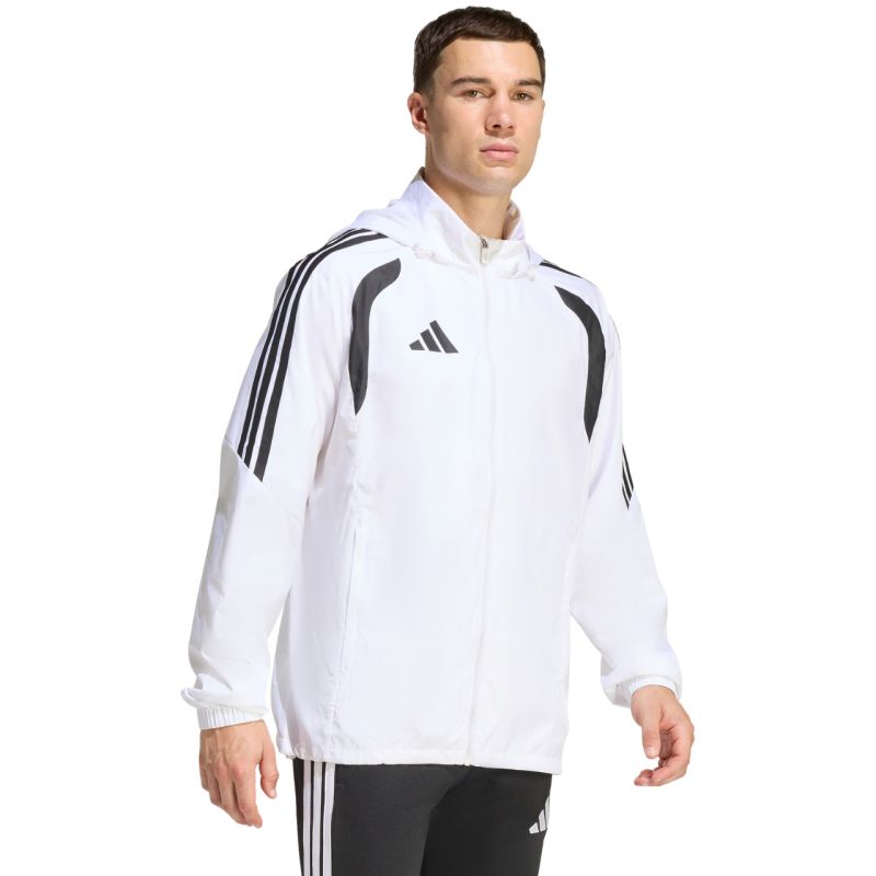 Men's adidas Tiro 26 League Windbreaker White JY9734 fehér kabát