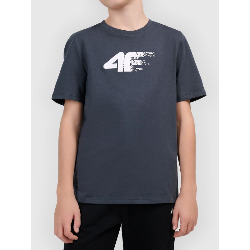 4F Boy's printed T-shirt gyerek póló 4FJWAW26TTSHM3515-23S
