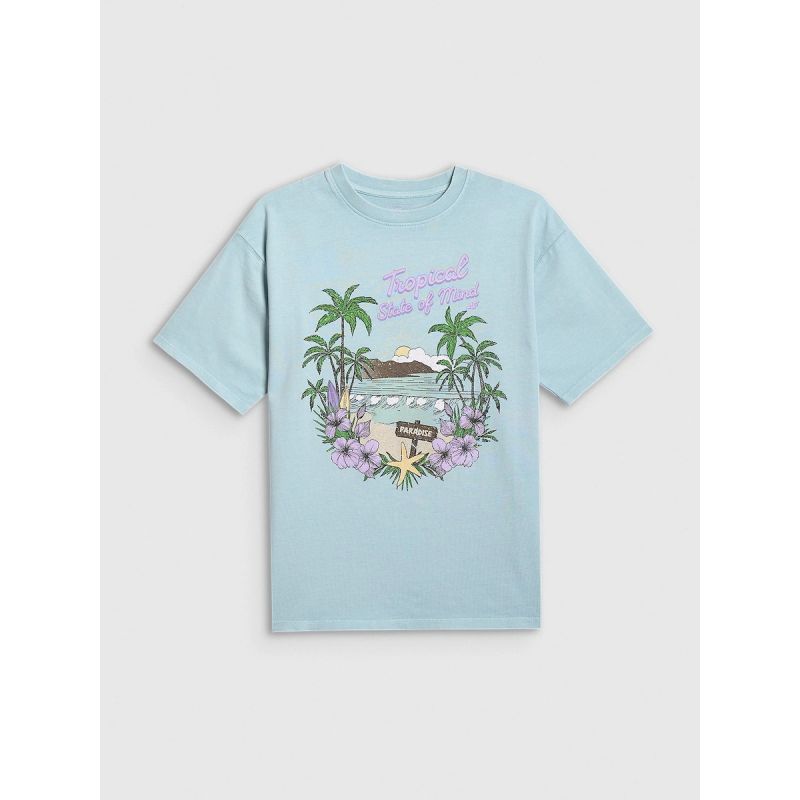 4F Girls' cotton T-shirt 158/164 ruházat 4FJRSS26TTSHF3981-33S