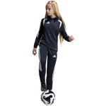 adidas Tiro 26 League Training Slim Kids Black and White JY7117 104cm nadrág