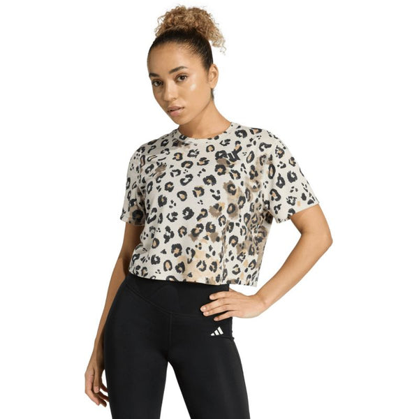 adidas Workout Essentials Print AOP W T-shirt JY4604 póló