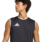 Adidas Men's Entrada 26 Sleeveless Jersey Black fekete póló