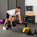 HMS SGR40 PRO SET 2in1 adjustable dumbbell set 43.5 kg csuklópánt 17-57-072