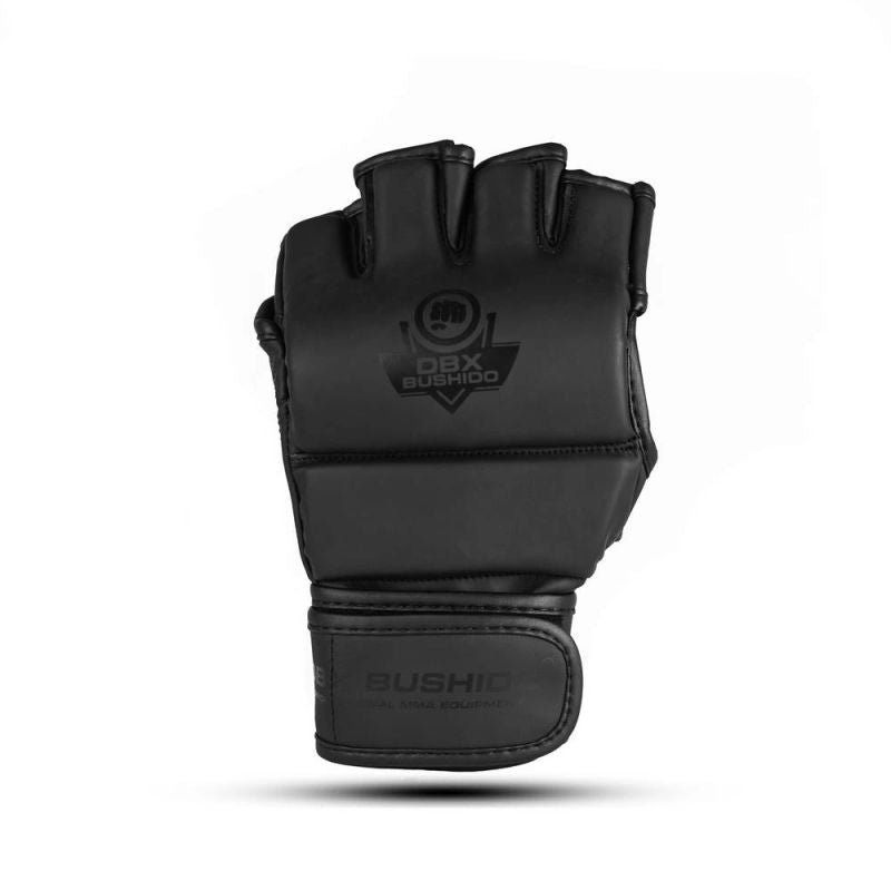 DBX Bushido MMAM Gloves - Black Master - Valor Series fekete kesztyű