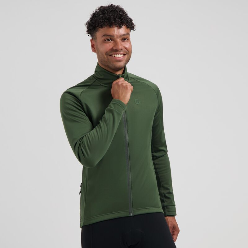 Rogelli ESSENTIAL II winter green zöld dzseki