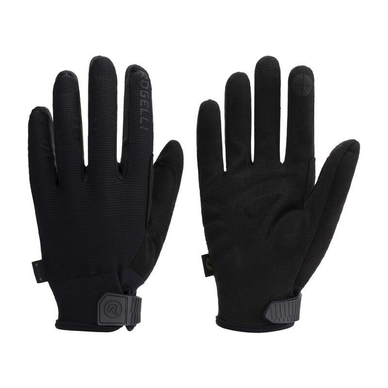 Rogelli MTB gloves ADVNTR GEL black fekete kesztyű