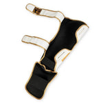 DBX Bushido Shin Guards - Undefeated fekete protectors and knee pads