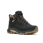 Merrell Moab Speed 2 LTR Mid WP Hiking Shoes - Black fekete shoes, military 607811