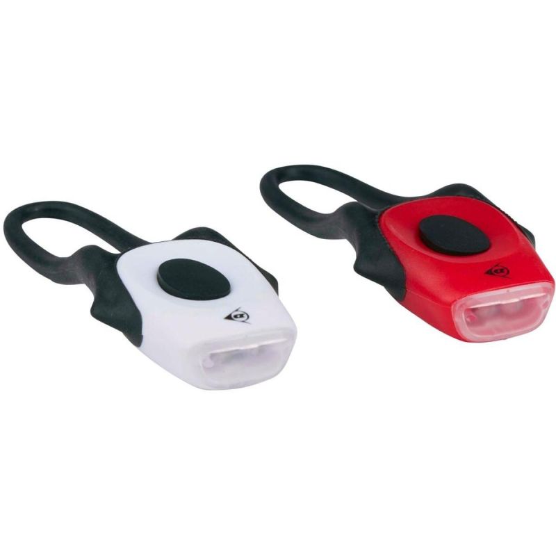 Dunlop Pro Silicone Led Bike Light Kit Front And Rear készlet GSP-255453