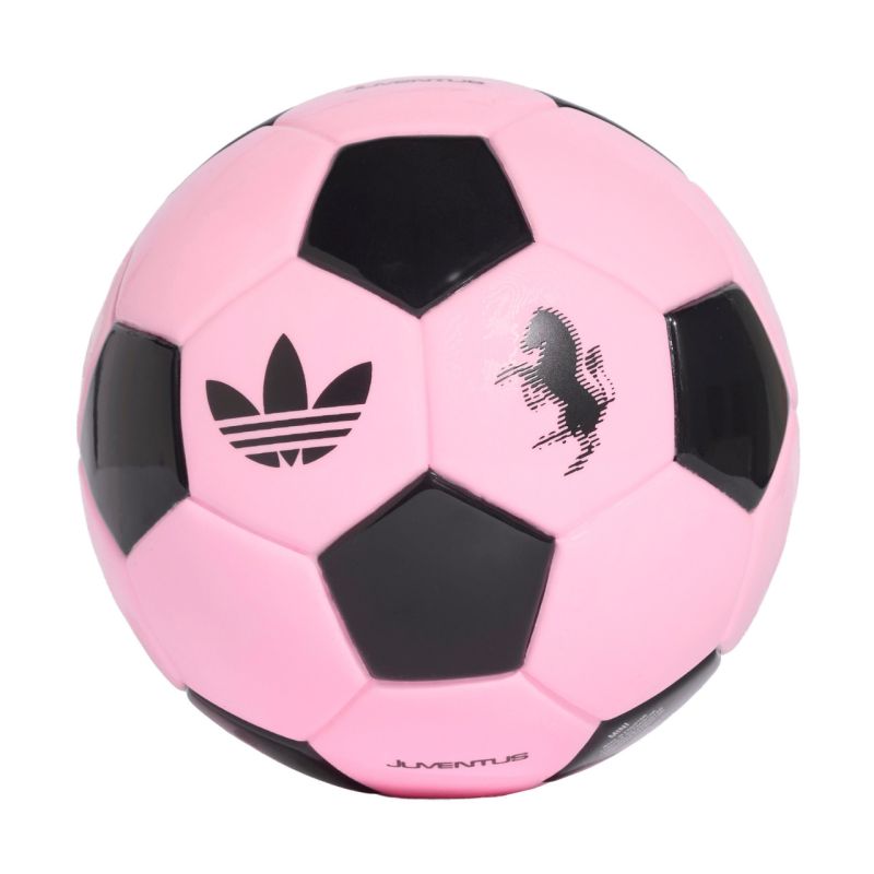 Adidas Juventus Away Mini Pink-Black fekete labda KE5117