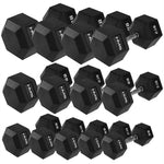 HMS HEX PRO dumbbell 18 kg szürke póló 17-66-118