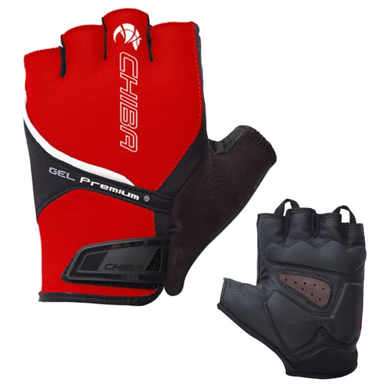 CHIBA Gel Premium XXL gloves red piros kesztyű