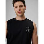 4F Men's sleeveless relaxed smooth t-shirt póló