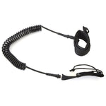 Enero Sup Board Safety Rope 10 Feet Black