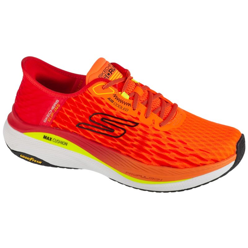 Skechers Slip-Ins: Max Cushioning Propulsion - Vitality 220510-ORMT Orange 42.5 Cipő
