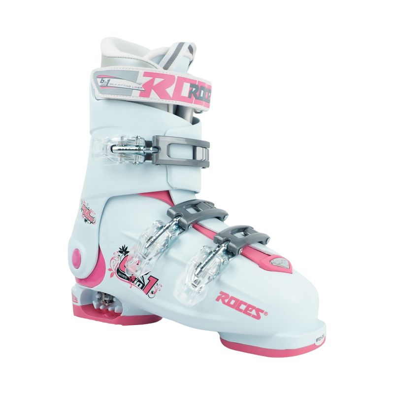 Roces Idea Free ski boots white and pink 450492 020 Cipő