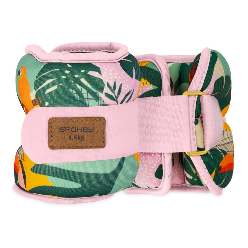 Spokey HOME JUNGLE ankle and wrist weights 2x 1.5 kg 1,5 kg edzéssegítő