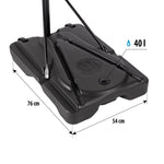 Zdk8305 Nils Basketball Hoop