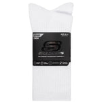 Skechers 3pk Unisex Non Terry Crew White
