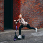 Hm124t Scooter With Disc Brake Mnils Extreme lila roller