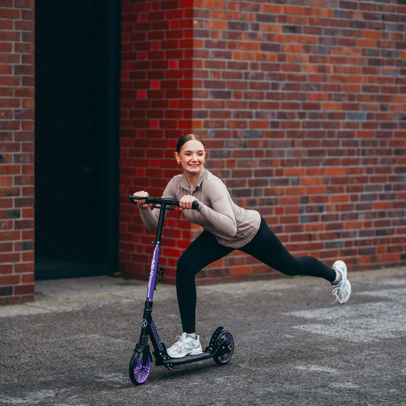 Hm124t Scooter With Disc Brake Mnils Extreme lila roller