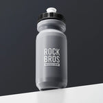 Rockbros 600 ml Bike Bottle - Gray szary water bottles, training equipment