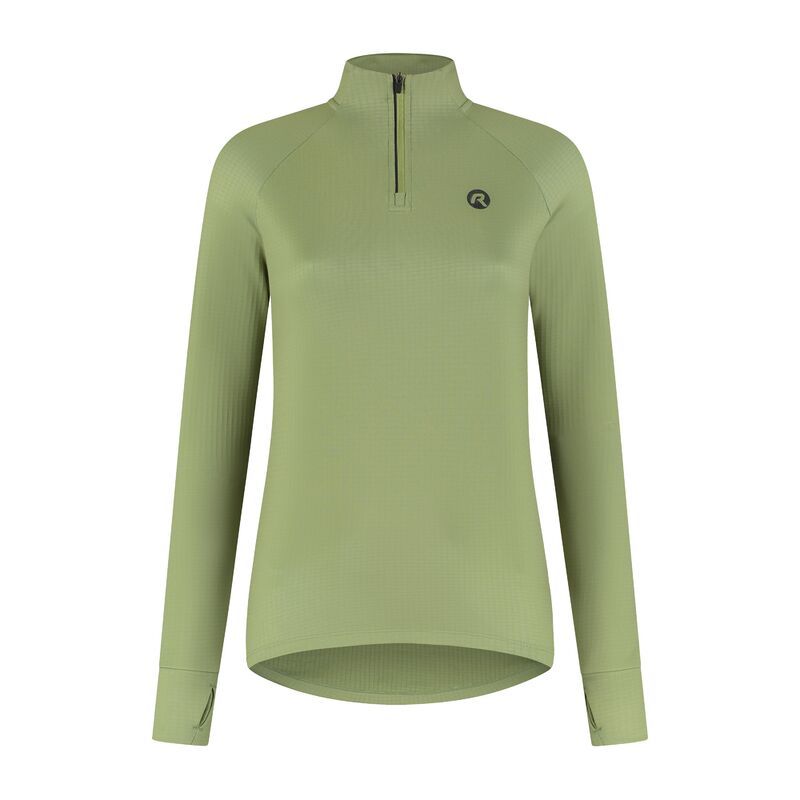 Rogelli ESSENTIAL green running sweatshirt zöld pulóver