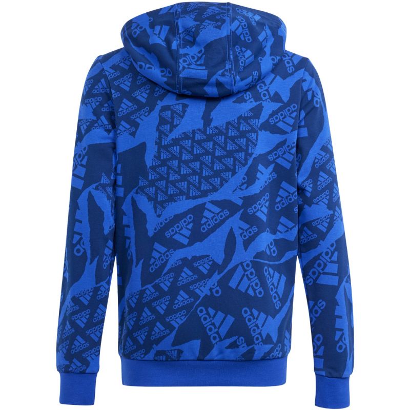 adidas Essentials Allover Print HD Jr IS2555 sweatshirt Pulóver