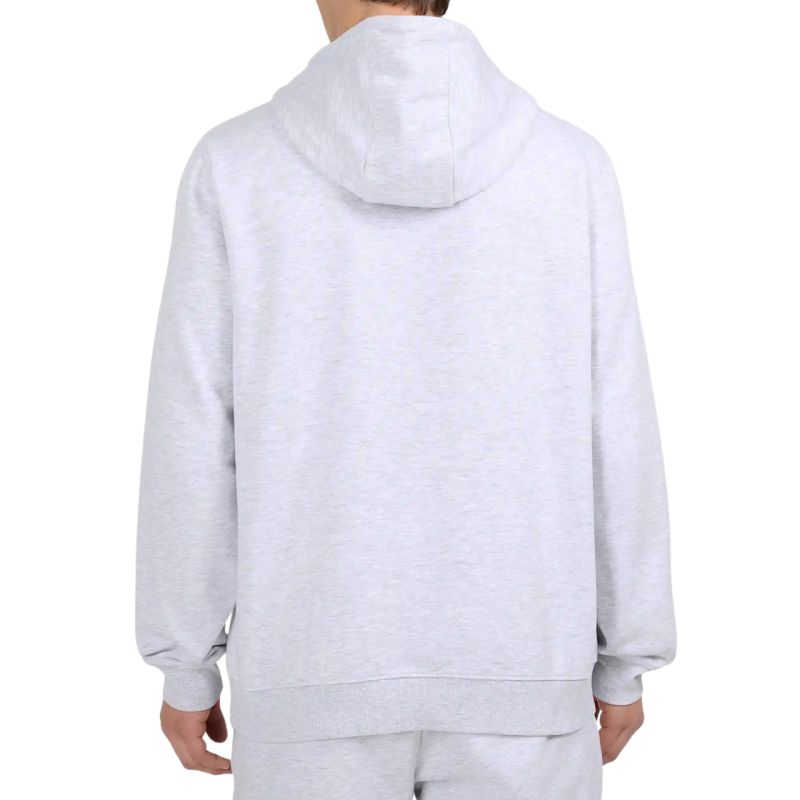 Men's sweatshirt 4F M2548 cool light melange 4FWMM00TSWSM2548 27M szürke kapucnis pulóver