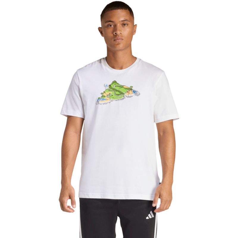 Adidas Men's Novelty Mini T-shirt fehér póló