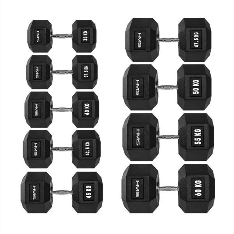 HMS HEX PRO 8 KG dumbbell fekete póló 17-66-113