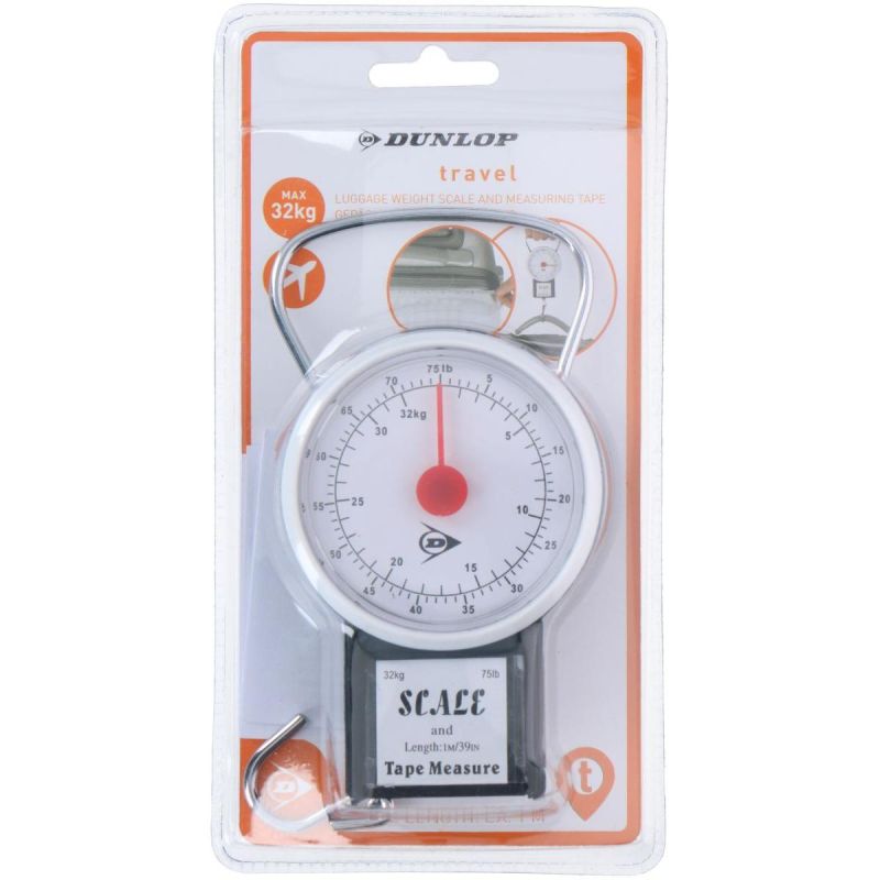 Dunlop Tourist Scale With Measurement Max 32 Kg fekete kiegészítő GSP-194493