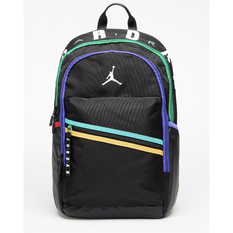 AIR Jordan Jordan Jam Air Patrol Backpack 29L Black/Multi - uniwersalny hátizsák