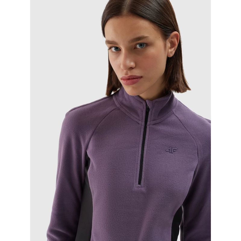 4f Women's thermal fleece underwear (top) 4FWAW24UFLEF049-50S General