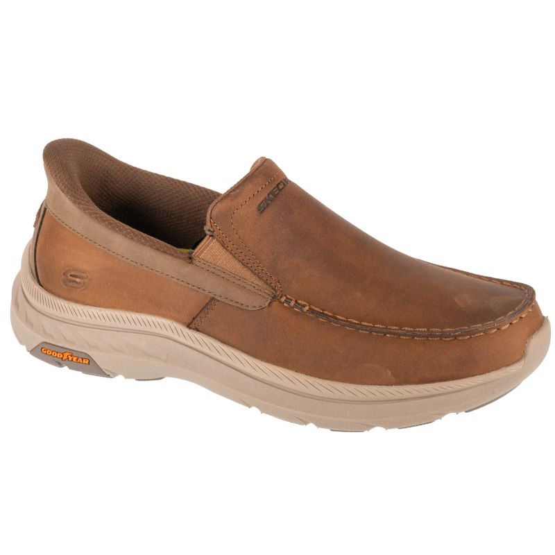 Skechers Slip-Ins: Pollard - Osgood 205334-DSRT Brown 39.5 Cipő