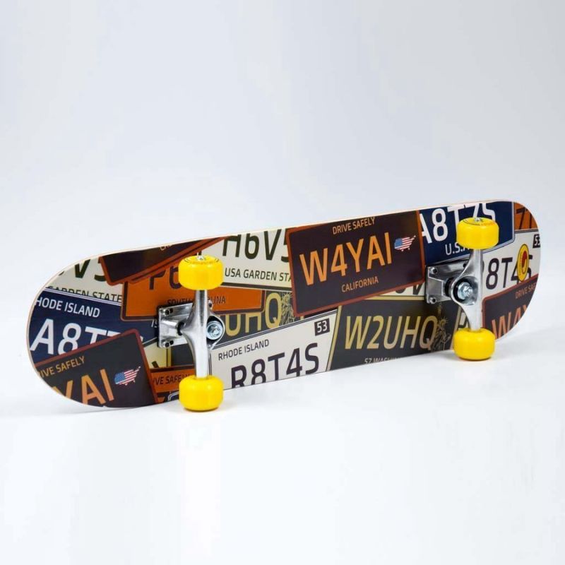Smj sport skateboard BS-Q3108FC License Plates HS-TNK-000011611 Szabadidő kiegészítő
