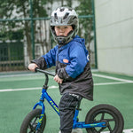 Rockbros TS-61 10110061005 Children's Bike Helmet with Detachable Chin Size S (48-54) - Gray szary \ s helmets, martial arts equipment