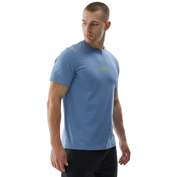 4f Men's T-shirt M2961 denim 4FWAW25TTSHM2961 32S Ruházat