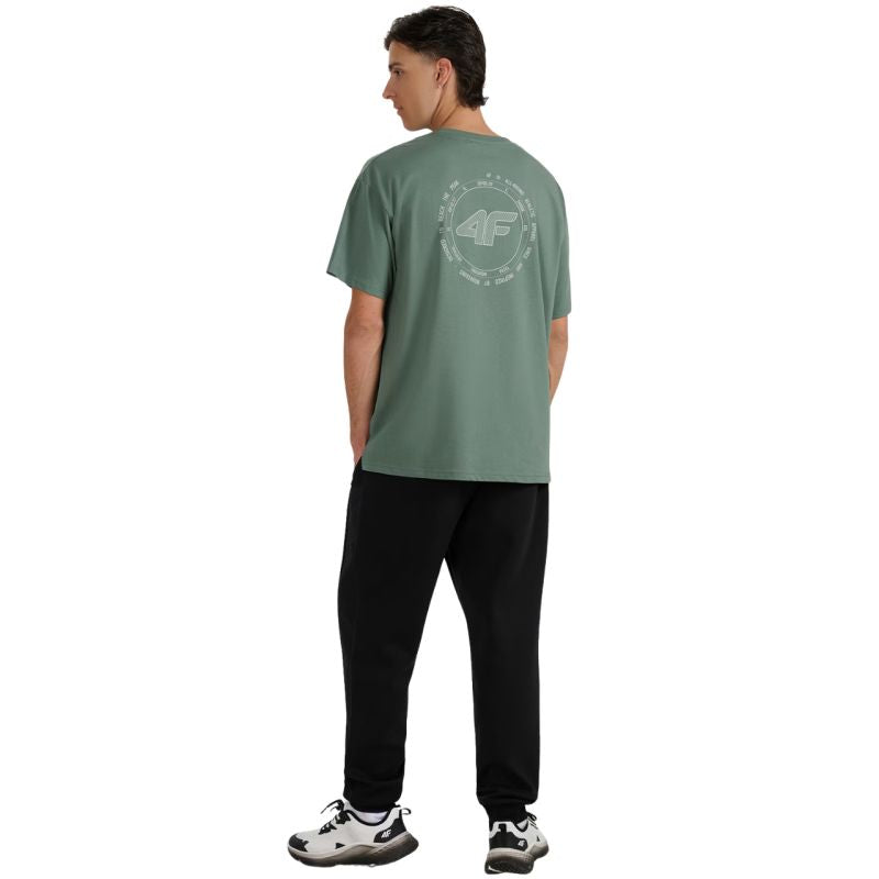 4f Men's trousers CAS M1252 deep black 4FWAW25TTROM1252 20S Ruházat